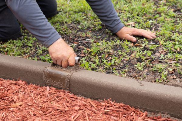 Cement Edging Installation Service