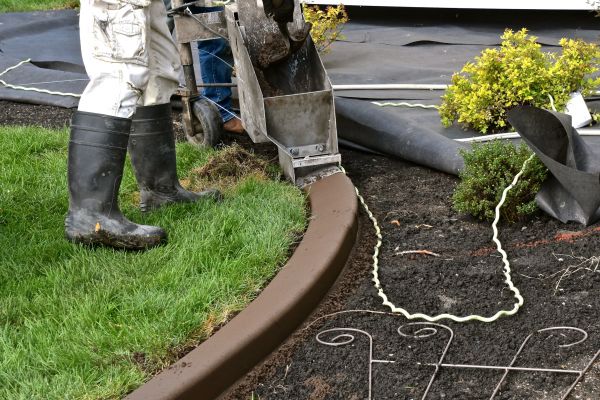 Cement Border Installation Service