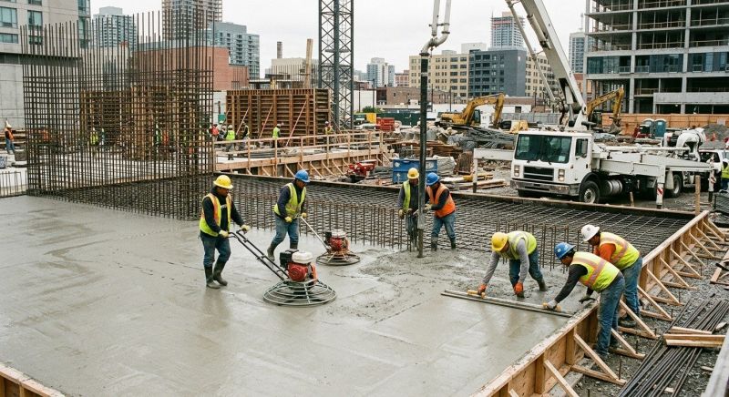 Commercial Slab Construction in Lansing, MI
